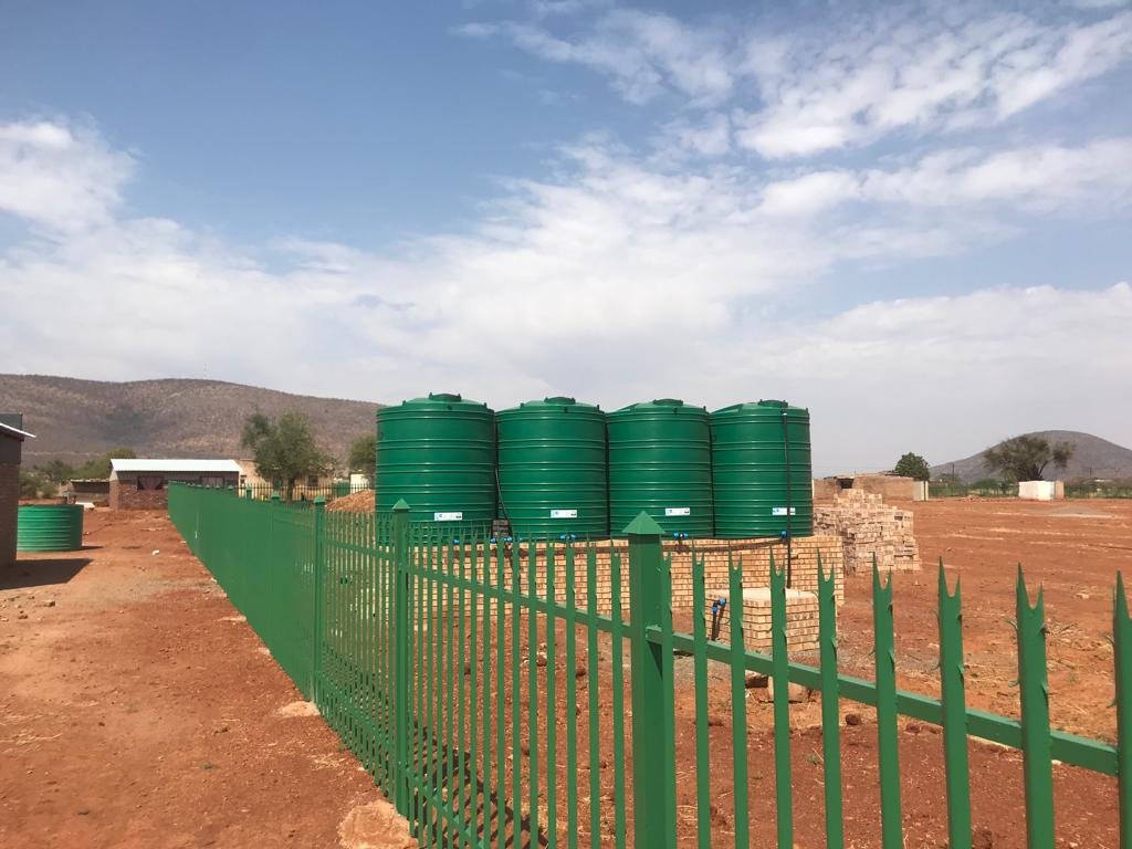Watertanks Zuid-Afrika